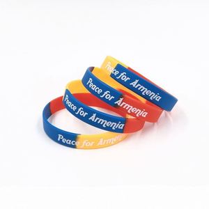 ออกแบบสายรัดข้อมือยางซิลิโคน OEM สายรัดข้อมือซิลิโคนแบบกำหนดเอง กำไลข้อมือยางซิลิโคนเรืองแสง - Product Image 6