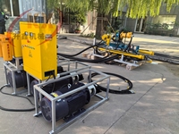 Equipo de Perforación Subterránea en Oferta, 150m de Profundidad, 40mm de Diámetro, con Motor Eléctrico y Caja de Cambios, Fácil de Operar