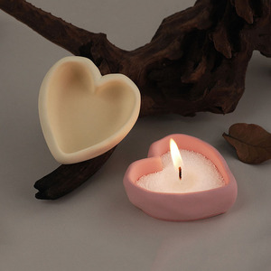 YS forma irregolare a cuore candeliere stampi in Silicone gesso Mini scatola di colata stampo <span class=keywords><strong>fai</strong></span> <span class=keywords><strong>da</strong></span> <span class=keywords><strong>te</strong></span> decorazione per la casa forniture - Product Image 5