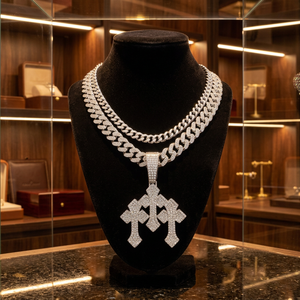 14mm VVS Moissanite Iced Miami Cuban Link <b>Chain</b> 14K <b>Gold</b> <b>Plated</b> 925 Sterling Silver <b>Mens</b> Hip Hop Luxury IGI Certified Gift - Product Image 2