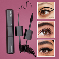 Nouveau Kit Maquillage Personnalisé avec Logo: Eyeliner Liquide et Mascara 2-en-1 Waterproof Longue Tenue
