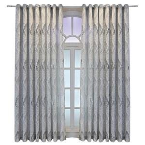 <span class=keywords><strong>Rideaux</strong></span> transparents mais opaques gris simple <span class=keywords><strong>rideaux</strong></span> de gaze de feuille <span class=keywords><strong>moderne</strong></span> salon <span class=keywords><strong>chambre</strong></span> gaze semi occultante - Product Image 3