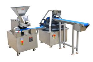 Đầy đủ tự động vòng Bun bánh <span class=keywords><strong>pizza</strong></span> bóng làm Divider <span class=keywords><strong>Cone</strong></span> rounding <span class=keywords><strong>moulder</strong></span> hình nón bột rounder máy để Bán thiết bị nướng bánh - Product Image 5