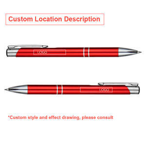 ホットセールプロモーションメタルペンラグジュアリーボールペンカスタマイズ広告ギフトプロモメタルボールペン、ロゴプリントレーザーロゴ付き - Product Image 4
