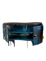Meuble de rangement décoratif d'entrée haut de gamme, design artistique, style moderne et luxueux, pour porche ou couloir