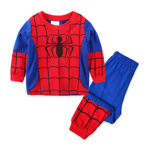 boys pajamas superherocostumethor-man outfit kids clothes with