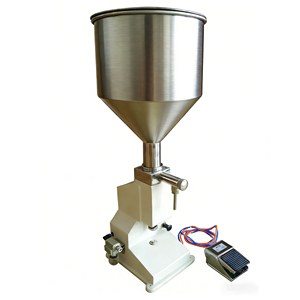 Máquina de Llenado Neumática Manual para Frascos de Vidrio y Agua Pura con Alta Precisión - Product Image 4