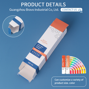 Boîte à tiroirs <span class=keywords><strong>BRAVO</strong></span> haut de gamme faite à la main avec gaufrage et dorure, 5*4.2*15.8 cm, 14.2g, avec insert en éponge, papier couché or brillant UV pour cosmétiques - Product Image 6