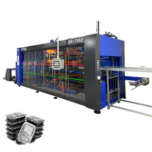 Full Automatic Plastic Table Vacuum Thermoforming Machine For Meat Plastic Pallets