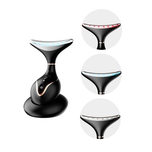 เครื่องนวดหน้า 3 โหมดสี พร้อมระบบสั่นสะเทือน สำหรับนวดหน้าและลำคอ - Product Image 5