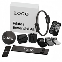 Accessoires de yoga et de Pilates CZFIT : Ballon de yoga, barre de Pilates, poids de cheville réglables, haltères de main en silicone, anneaux de résistance, tapis de yoga