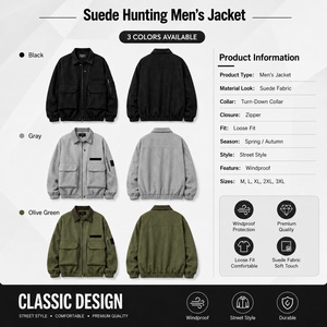 <span class=keywords><strong>Giacca</strong></span> Unisex Formale Mimetica con Bottoni in <span class=keywords><strong>Cashmere</strong></span> Rivestito, Impermeabile, Antivento, Traspirante, in Cotone, Vestibilità Comoda, per <span class=keywords><strong>Uomo</strong></span> - Product Image 2