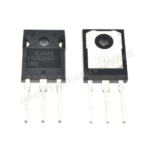 Jekevi ทรานซิสเตอร์ IGBT FGH60N60SMD เป็น247ของใหม่ล่าสุด FGH60N60ท่อไฟฟ้า IGBT - Product Image 2