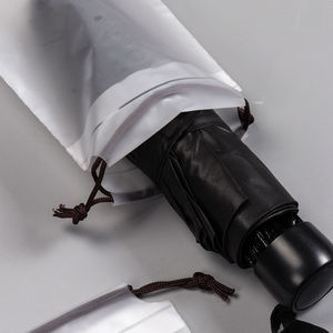 Transparent <b>Drawstring</b> Storage <b>Bag</b> <b>Waterproof</b> Portable Umbrella Case Set 13x37cm Unisex Outdoor Use - Product Image 4