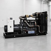 Groupe électrogène diesel SDEC 700 kW 875 kVA de type ouvert, refroidissement par air, 50/60 Hz, démarrage automatique, démarrage à distance, ATS, conception portable, démarrage 24 V CC