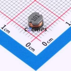 Inducteur de puissance ZECD43-101K SMD, 4,5x4mm (Inductance : 100uH) (Précision : 10%) Courant nominal : 440mA - Product Image 1