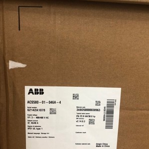 ACS580-01-046A-4 ACS580 ซีรีส์ 22kW 3 เฟส 380-480V IP21 ตัวแปลงความถี่ PLC - Product Image 2