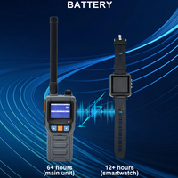 Dispositif de détection de drones 70 MHz-6,2 GHz pour DJI Autel Hubsan FPV DIY UAV avec portée de 1,5 km et récepteur de signal de bracelet de 500 m