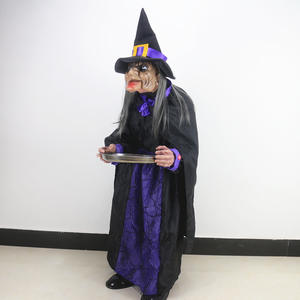 DAMAI di Halloween strega governante fantasma <span class=keywords><strong>casa</strong></span> stregata Bar chiede soldi fantasma sensore di controllo vocale gli occhi brillano fantasma spaventoso - Product Image 5