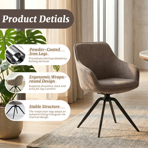 Nouvelle Arrivée 2026 : Ensemble Table et <span class=keywords><strong>Chaises</strong></span> de <span class=keywords><strong>Salle</strong></span> <span class=keywords><strong>à</strong></span> <span class=keywords><strong>Manger</strong></span> en Tissu Microfibre Facile <span class=keywords><strong>à</strong></span> Nettoyer, Design Tendance pour Hôtels et Restaurants - Product Image 3