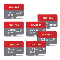 Tarjetas de Memoria SD y TF al por Mayor, Micro Muestras a Granel, 128GB 64GB 16GB 8GB 4GB, Capacidad Real 256GB 32GB, Chip Taiwan A1 U3, Velocidad DVR