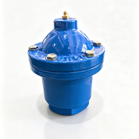 Vanne de purge d'air à extrémité filetée Hongen DN20-DN50 en fonte ductile pour alimentation en eau, à boule unique, automatique, certifiée CE