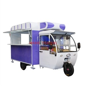 Imbisswagen Deutschland Custom Ice Cream Food Trailer Hot Dog Hamburger Fast Food Cart Mobile Food Truck - Product Image 2