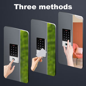 Cerradura Inteligente para Puerta con WIFI Tuya <span class=keywords><strong>TF1</strong></span>, Pantalla, Control de Acceso Biométrico, Reconocimiento de Huellas Dactilares, Uso en Exteriores, Logotipo OEM Personalizable, Reinicio - Product Image 4