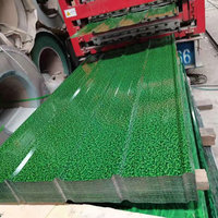 Tôles d'acier galvanisé ondulé XAJX, revêtement zinc, pour toitures et plafonds, durables en extérieur, certifiées CE, garantie 1 an