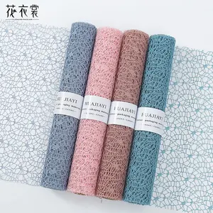 waterproof colorful Popular Bouquets Paper For Flower Wrapping Mesh Rolling