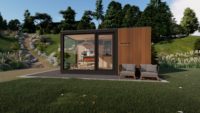 Kits de cabanes à cadre en acier léger, à l'épreuve des ouragans, maisons de villa préfabriquées à vendre avec la norme AU NZ