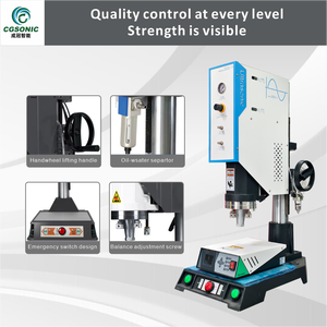 Solución de sellado eficiente de 15K para la fabricación de lámparas de coche, máquina de soldadura de PVC usada con fusión <span class=keywords><strong>molecular</strong></span> para una unión estrecha - Product Image 2