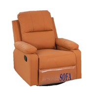 Fauteuil simple multifonctionnel pour salon, petit canapé convertible et inclinable, fauteuil rotatif pour salon de manucure et de beauté