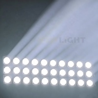 Luz Estroboscópica LED Multifunción de 400W para Discoteca, 30 LED Blancos de 10W, Efecto de Matriz de Haz de Luz, 600 LED RGB, Iluminación para Fiestas, DJ Móvil y Escenarios