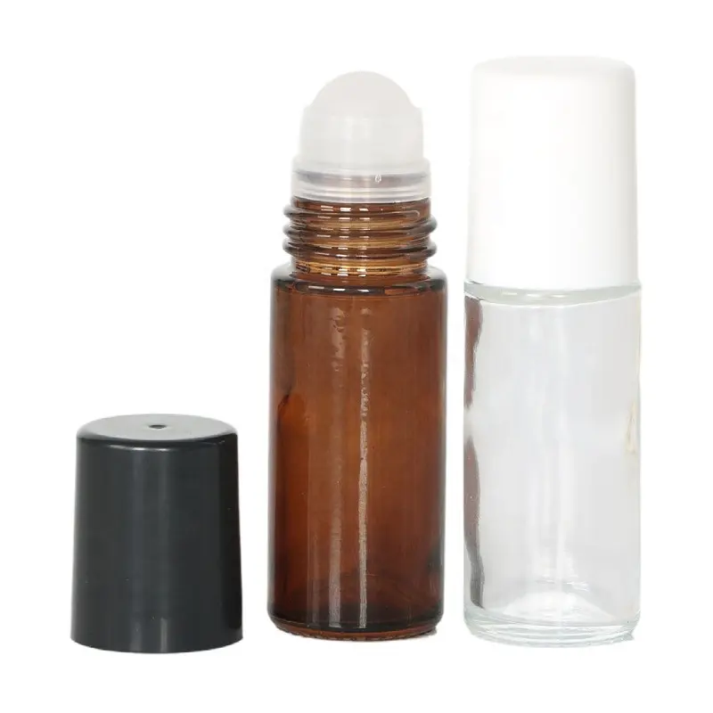 Hổ phách con Lăn chai 30ml Tinh dầu nước hoa Con Lăn chai với con lăn massage