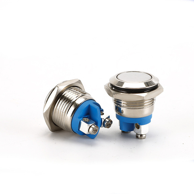 FEIBEN FS-120 Reasonable Price Metal Push Button Switch 16MM Smart Power Button Start Switch Self-Reset 15A 250V
