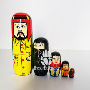 ตุ๊กตาไม้มุสลิม ตุ๊กตาอินเดียแบบดั้งเดิม ผลิตในอินเดีย ตุ๊กตาที่สมบูรณ์แบบสำหรับตลาดนัด - Product Image 3