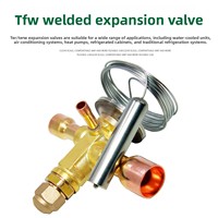 Vanne d'expansion thermostatique HONGSEN TRF en alliage de cuivre et acier allié, garantie 5 ans, pour climatiseur, pompe à chaleur, réfrigération
