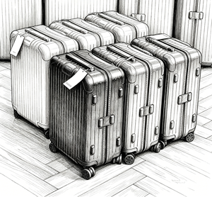 <span class=keywords><strong>Maleta</strong></span> <span class=keywords><strong>de</strong></span> Lujo RIM <span class=keywords><strong>de</strong></span> Alemania, Fabricada con Material <span class=keywords><strong>de</strong></span> PC, Equipaje Estilo Aerolínea, Candado TSA, Antirrobo, 21 Pulgadas, Ligera - Product Image 2