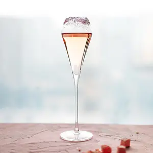 280ml Elegante Glas Champagner Flöten Becher Fulte für Champagner Weißwein