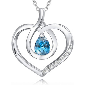 Collar con Colgante de Amor Romántico para Mujer, Regalo de San Valentín, Joyería de Moda - Product Image 1
