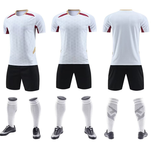 Nuevos Conjuntos Personalizados de Camisetas de Fútbol para Clubes 2026, Camiseta de Fútbol Local y Visitante Amarilla y Azul, Sublimación, Número Personalizado, Camisetas de Fútbol a Rayas - Product Image 2