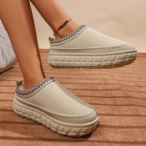 Nouvelles bottines d'hiver légères pour femmes 2025, bottes de neige en daim synthétique, bout antidérapant, pantoufles chaudes d'intérieur, vente en gros, confortables - Product Image 4