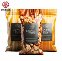 Rouleau d'Emballage pour Aliments Soufflés avec Impression de Logo Personnalisé, pour Chips de Maïs, Pop-corn, Chips de Pomme de Terre, Sac Scellé à l'Arrière en Aluminium et Plastique