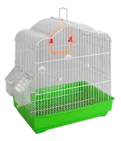 Produits pour animaux de compagnie Cage de transport en métal acier Cage à oiseaux, Cage de voyage pour oiseaux et petits animaux, Cage à oiseaux de transport