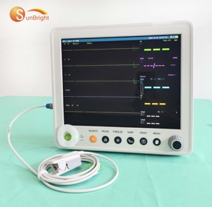 Monitor <span class=keywords><strong>Veterinario</strong></span> de Pacientes con Pantalla Táctil de 12.1 Pulgadas con Parámetros ECG/NIBP para Uso en Perros en Clínicas y Pequeños Hospitales - Product Image 2
