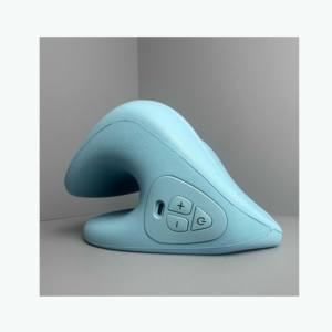 Masseur portatif 3D de cou d'impulsion avec la chaleur masseur de cou de traction de vibration d'impulsion de lumière rouge électrique pour le soulagement de douleur tissu profond - Product Image 4