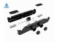 Actionneur double moteur pour lit médical à faible coût, 2x4500N avec interrupteur manuel filaire, disponible en stock