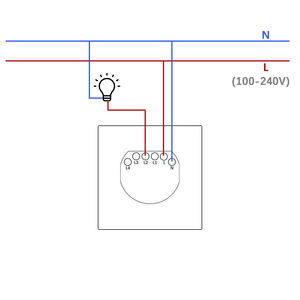 Interrupteur intelligent Wi-Fi Tuya, interrupteur tactile à 1 touche, sans fil neutre, interrupteurs muraux pour la commande vocale Alexa et Google - Product Image 3