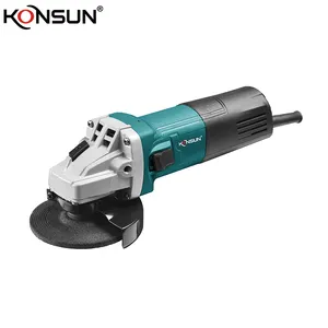KONSUN電動工具650w電動アングルグラインダー金属/木材/石研削および切断用アングルグラインダー